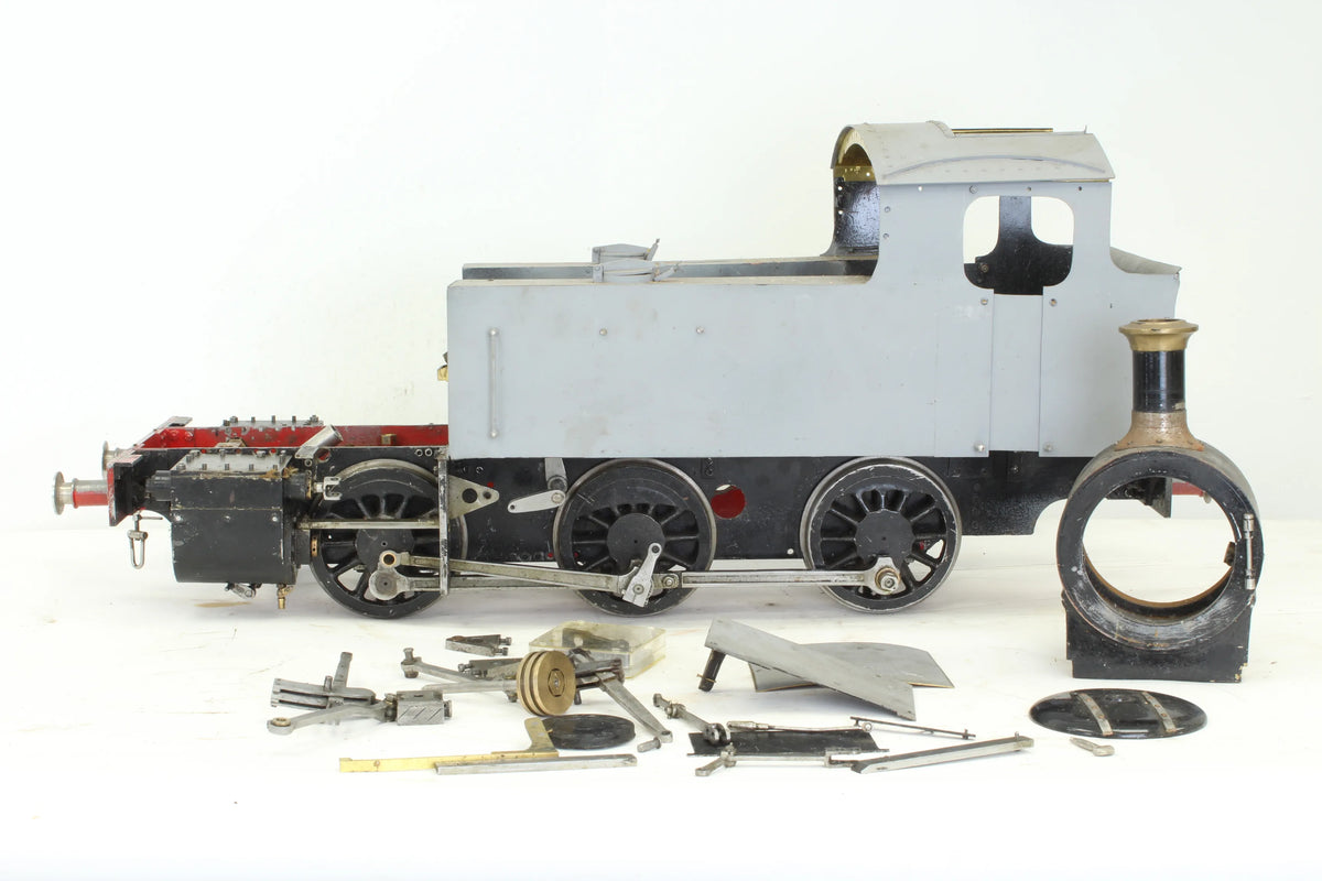 5 inch gauge part-built Simplex 0-6-0T