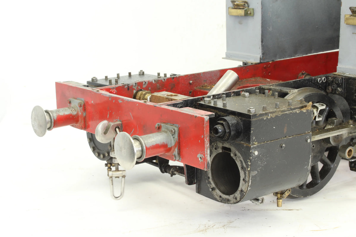 5 inch gauge part-built Simplex 0-6-0T
