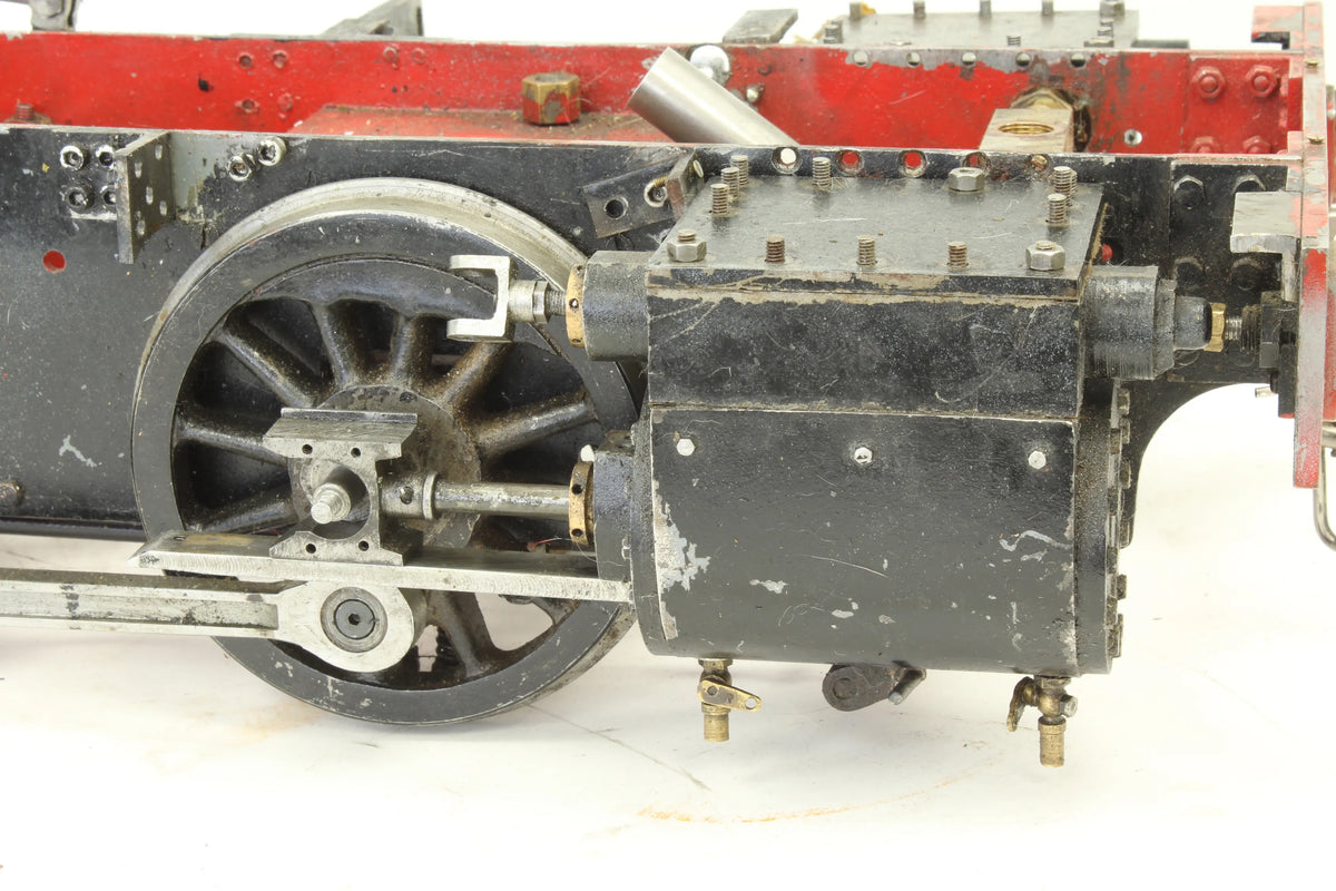 5 inch gauge part-built Simplex 0-6-0T