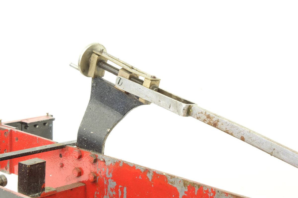 5 inch gauge part-built Simplex 0-6-0T