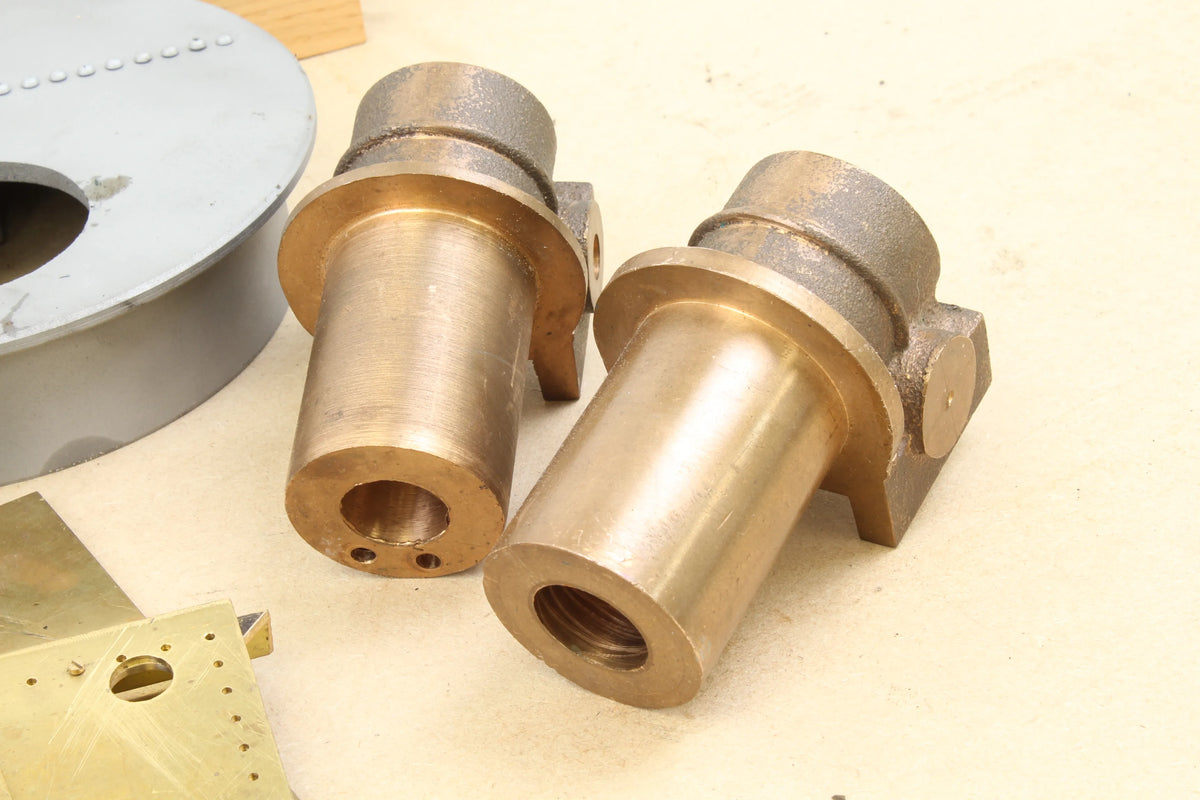 7 1/4 inch gauge "Locomotion" boiler and parts