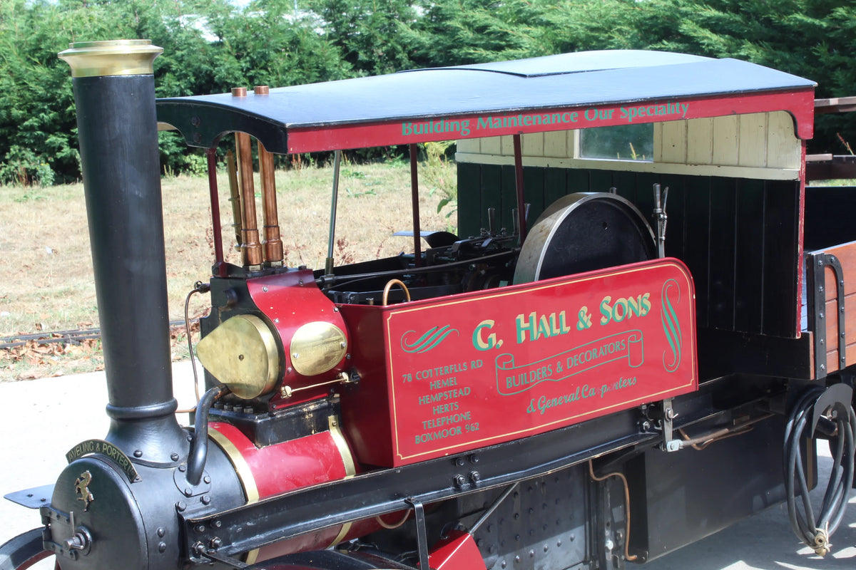 3 inch scale Aveling & Porter steam wagon