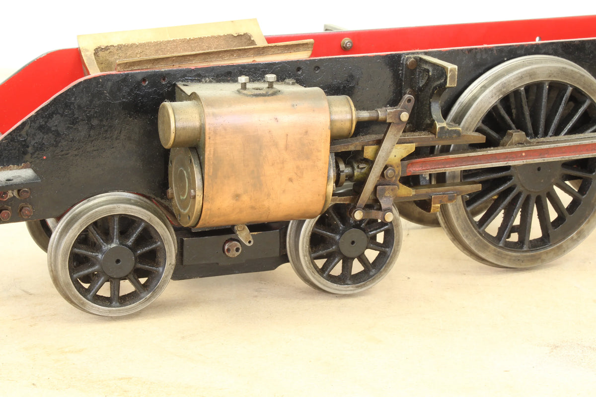 3 1/2 inch gauge part-built Black 5
