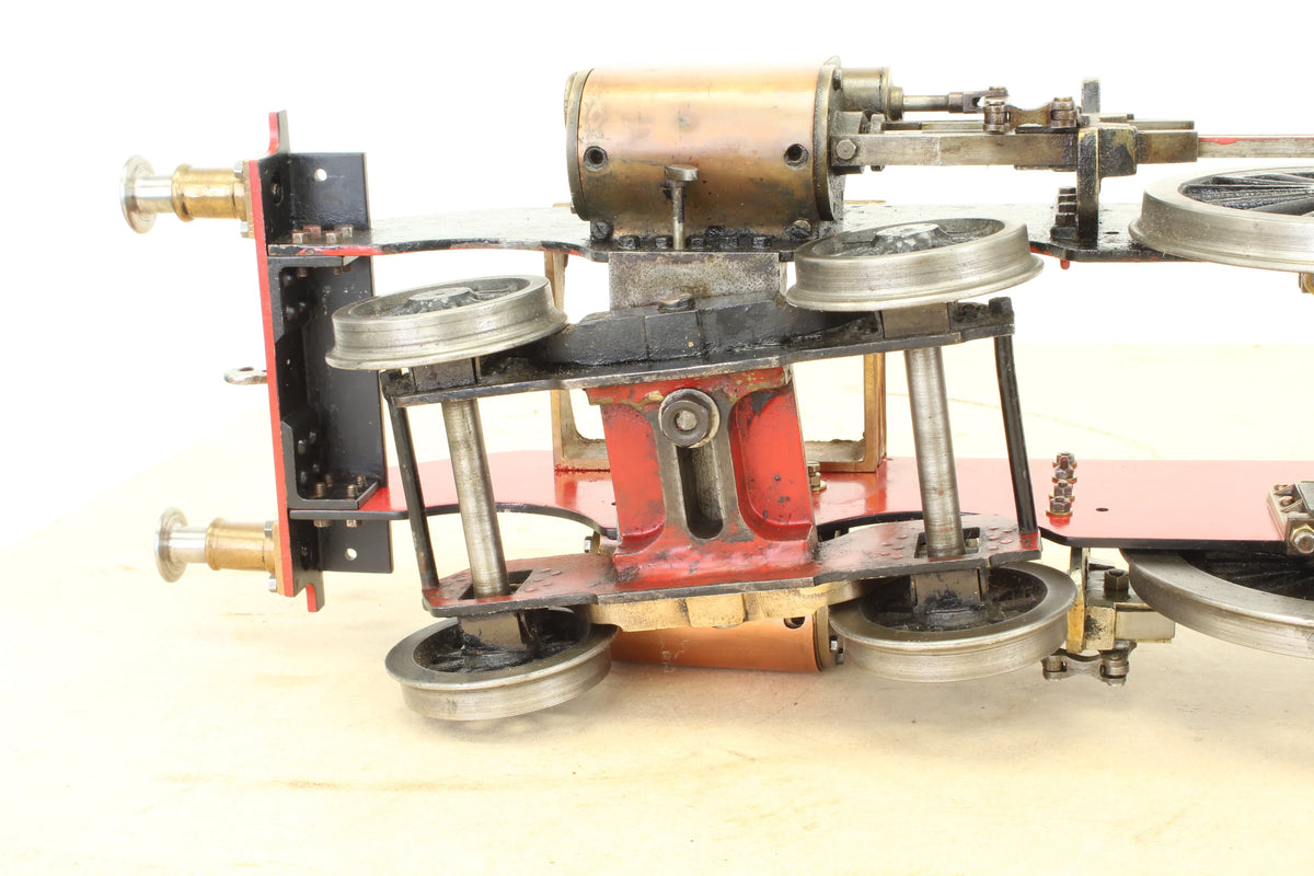 3 1/2 inch gauge part-built Black 5