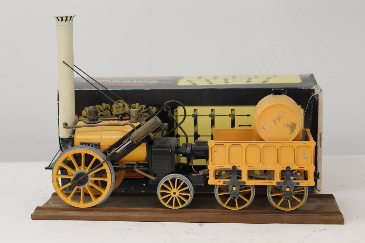 3 1/2 inch gauge Hornby "Rocket" with track