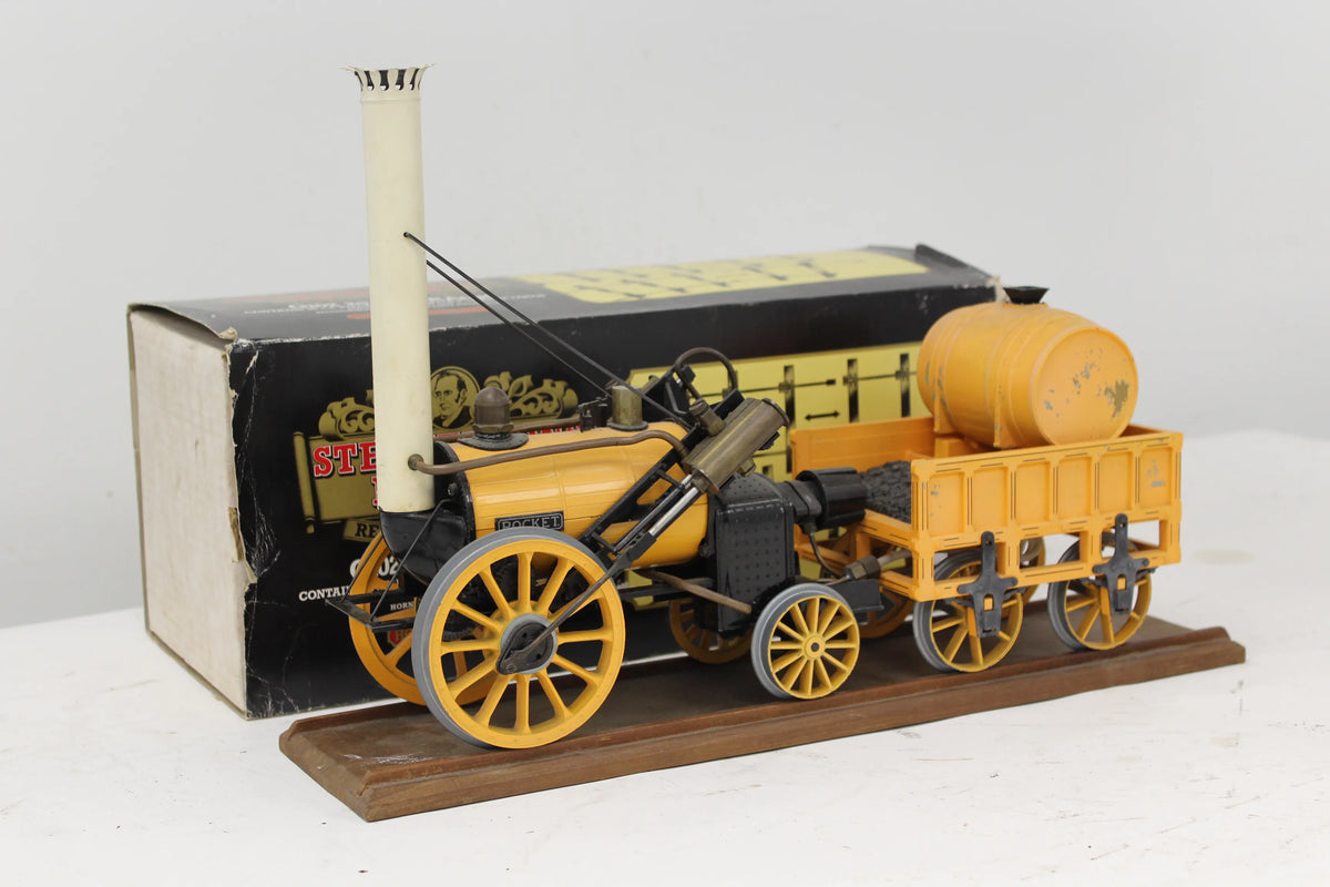 3 1/2 inch gauge Hornby "Rocket" with track