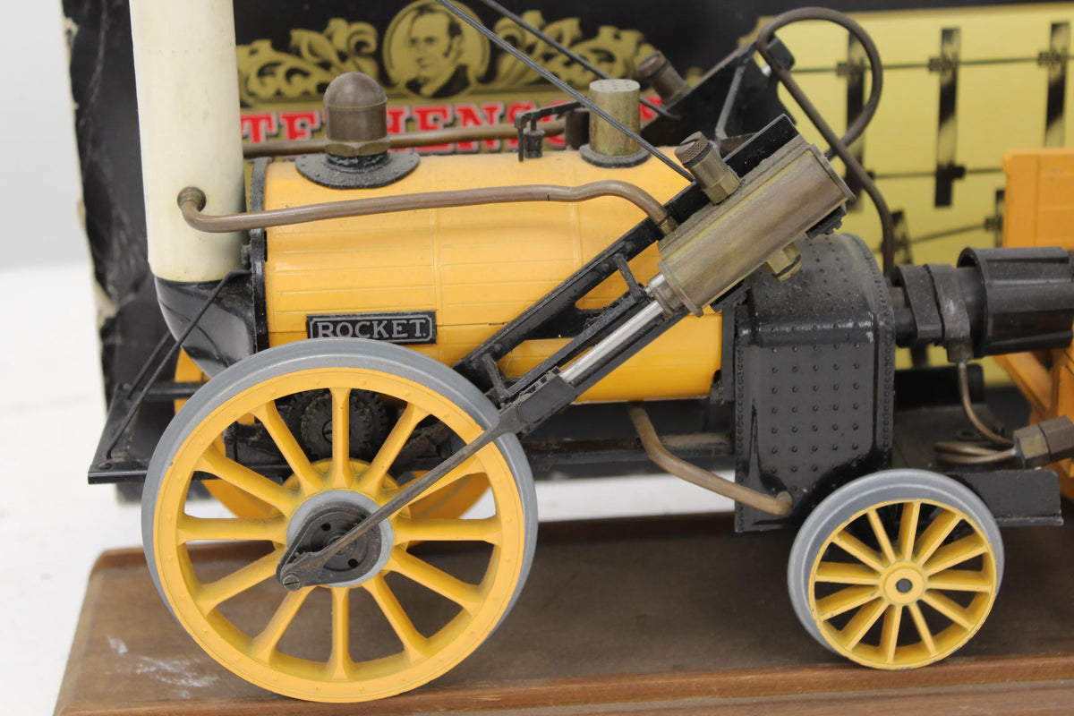 3 1/2 inch gauge Hornby "Rocket" with track