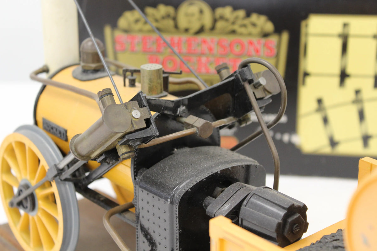 3 1/2 inch gauge Hornby "Rocket" with track