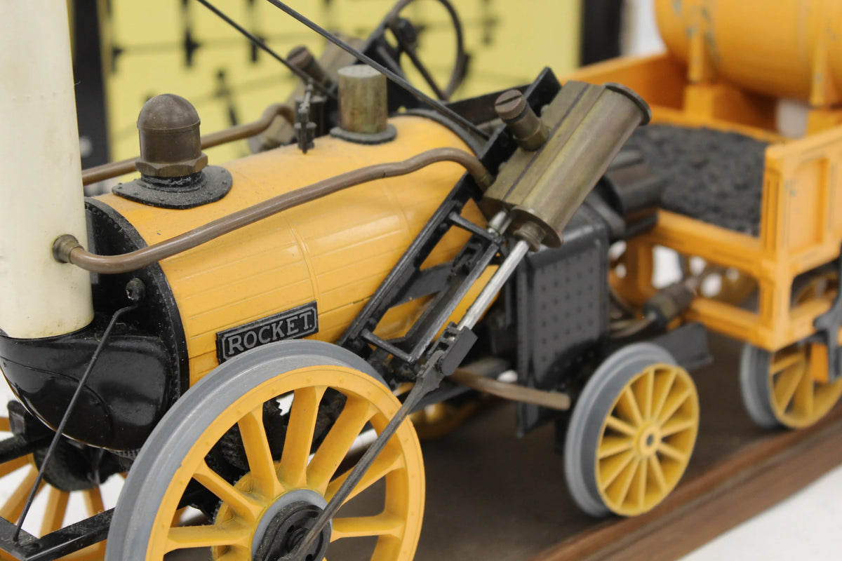 3 1/2 inch gauge Hornby "Rocket" with track