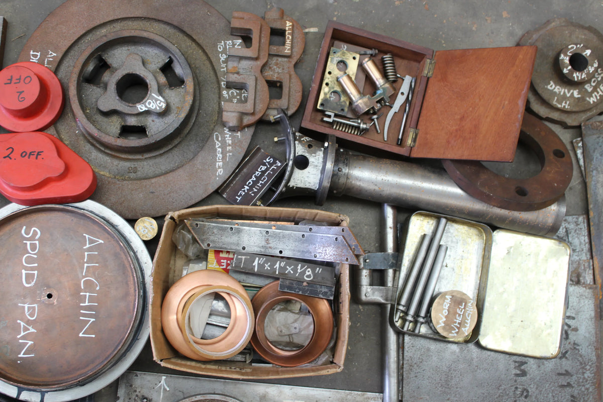 3 inch scale Allchin parts & castings