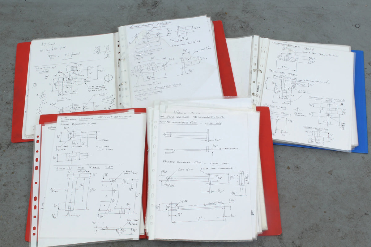 3 inch scale Allchin parts & castings
