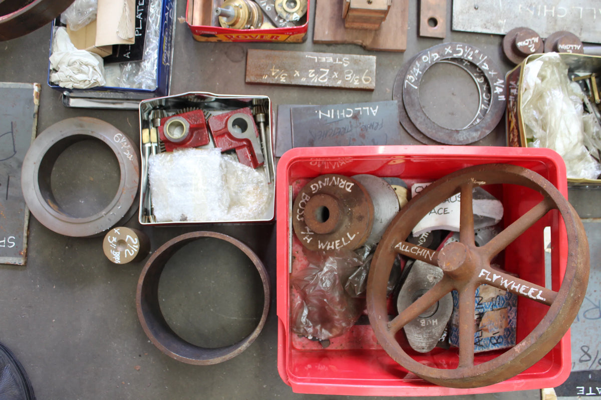 3 inch scale Allchin parts & castings