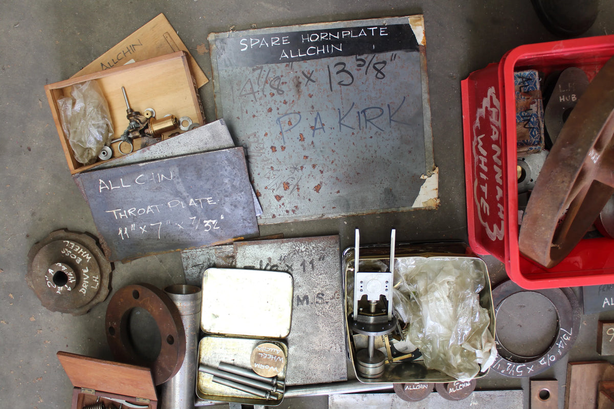 3 inch scale Allchin parts & castings