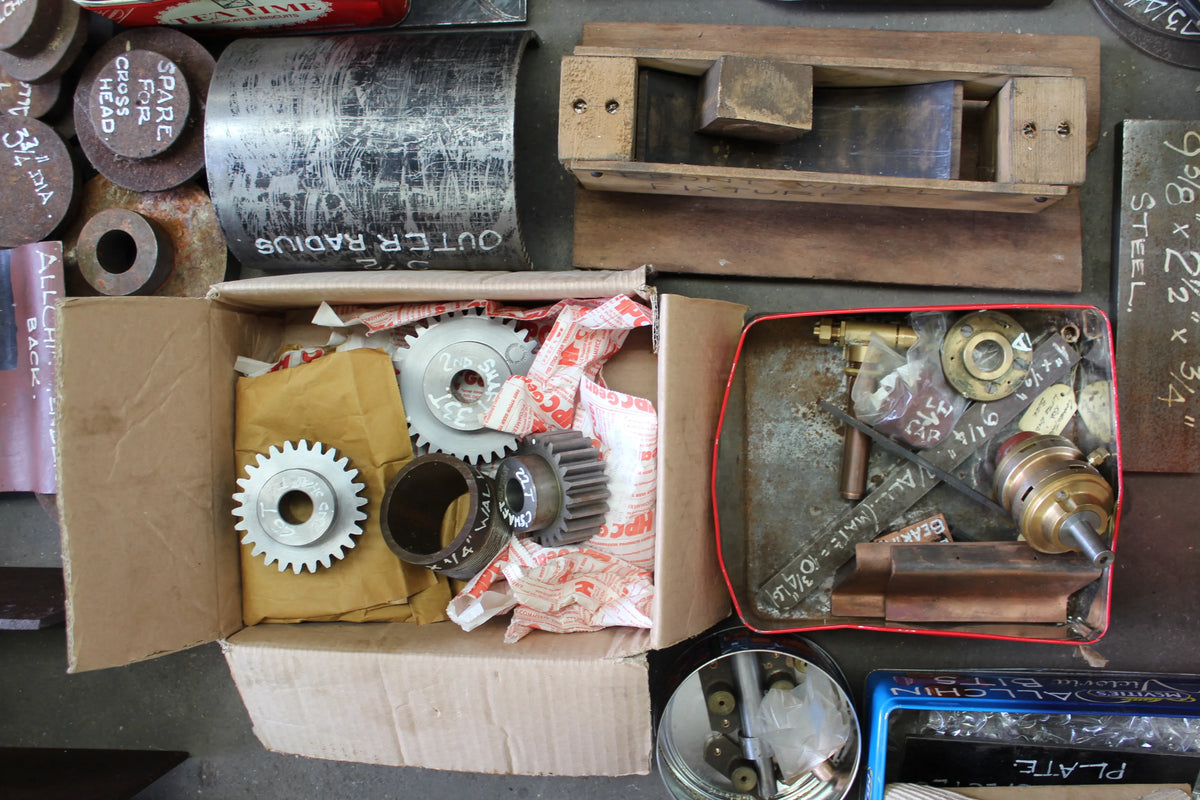 3 inch scale Allchin parts & castings
