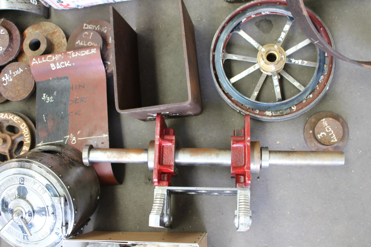 3 inch scale Allchin parts & castings