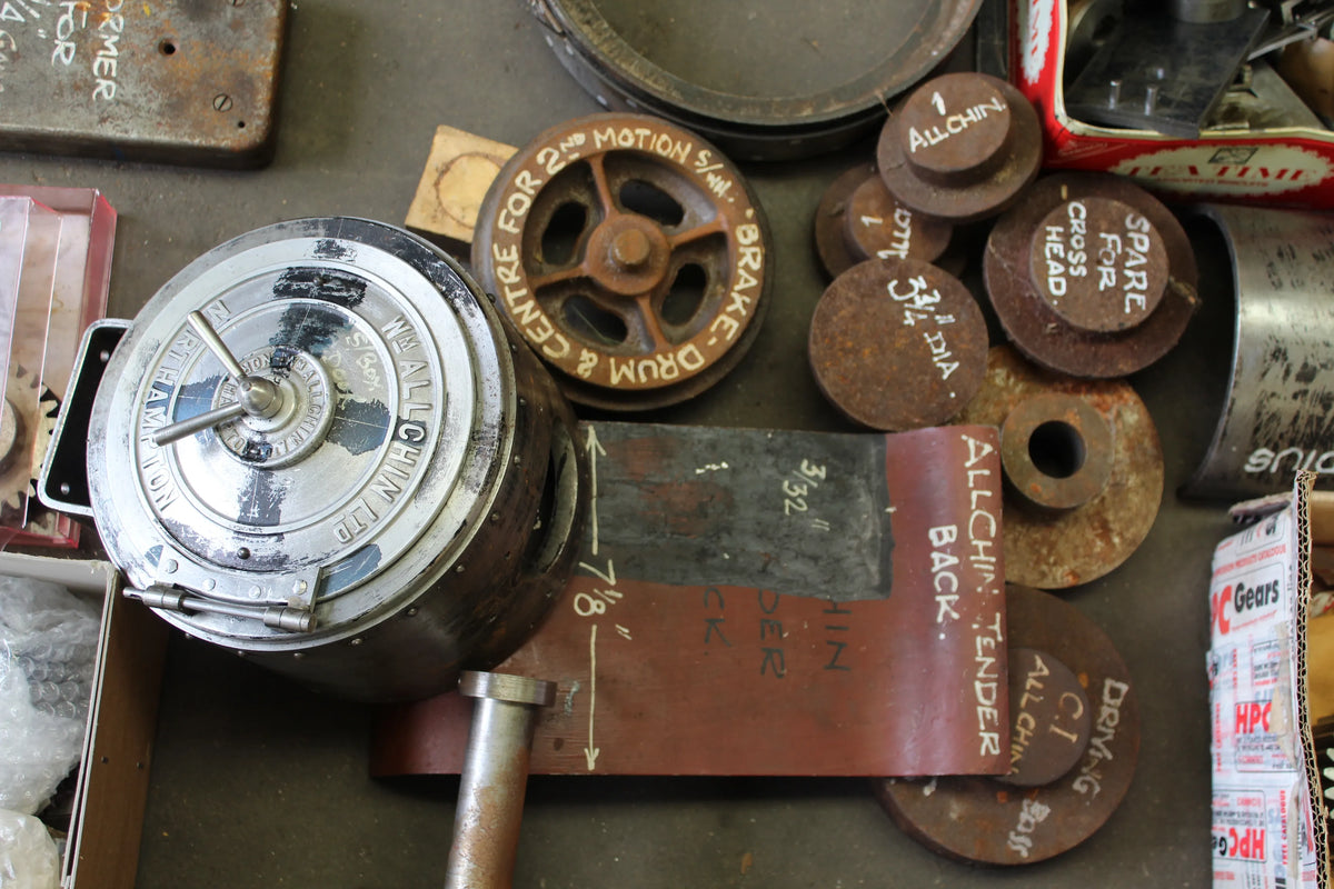 3 inch scale Allchin parts & castings