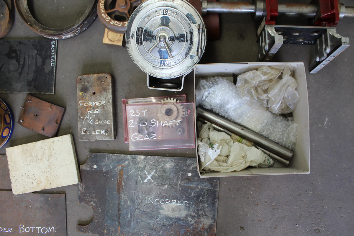 3 inch scale Allchin parts & castings