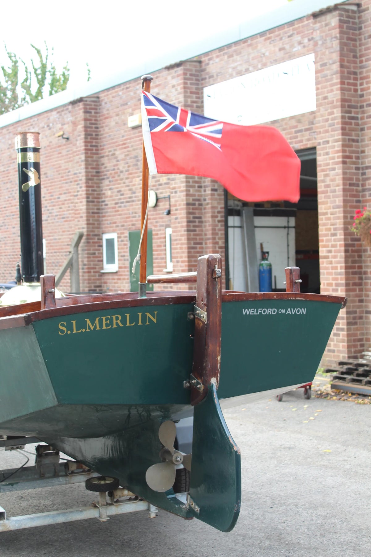 Steam launch "S.L.Merlin"