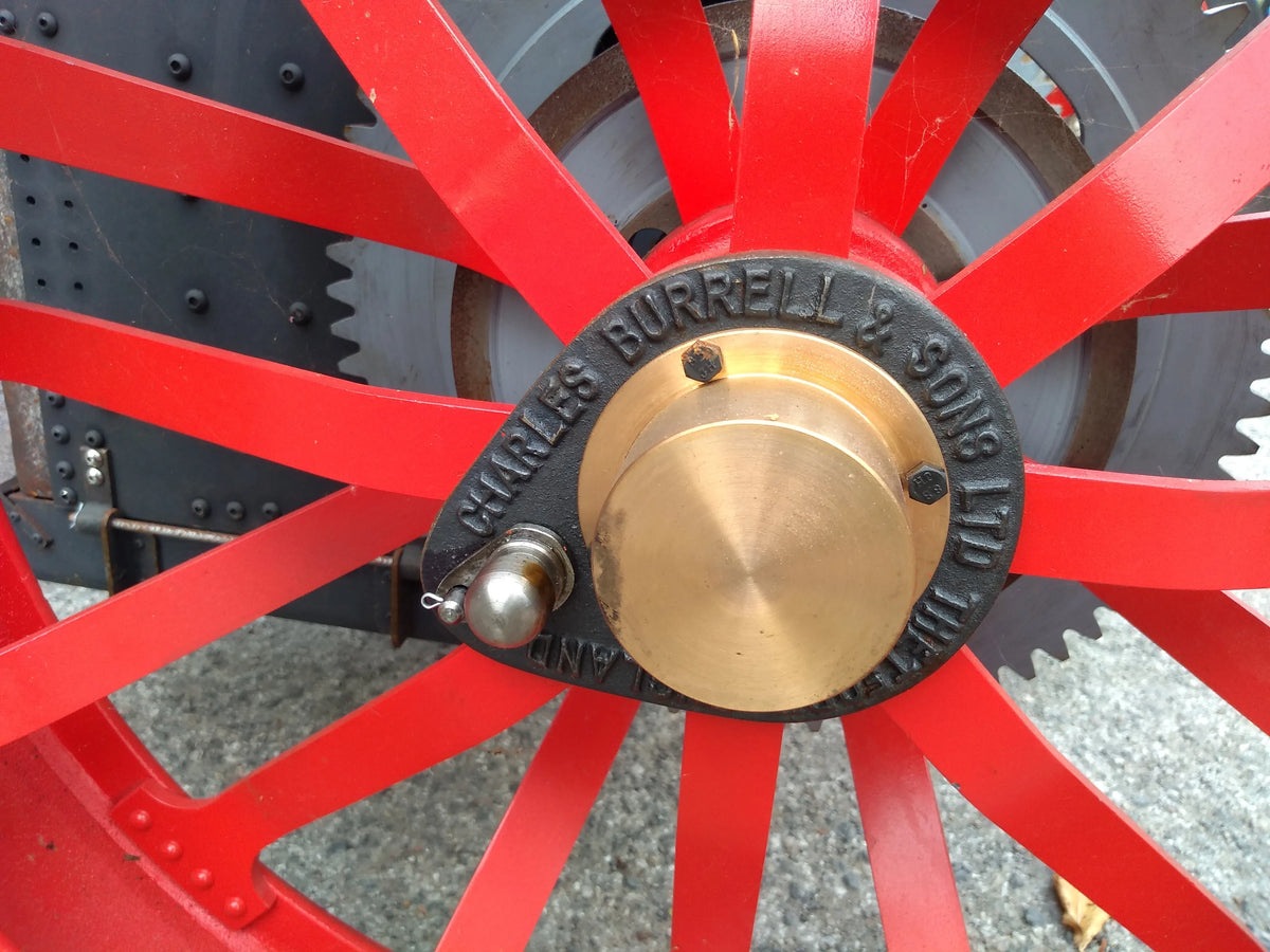 Part-built 4 inch scale Burrell agricultural engine
