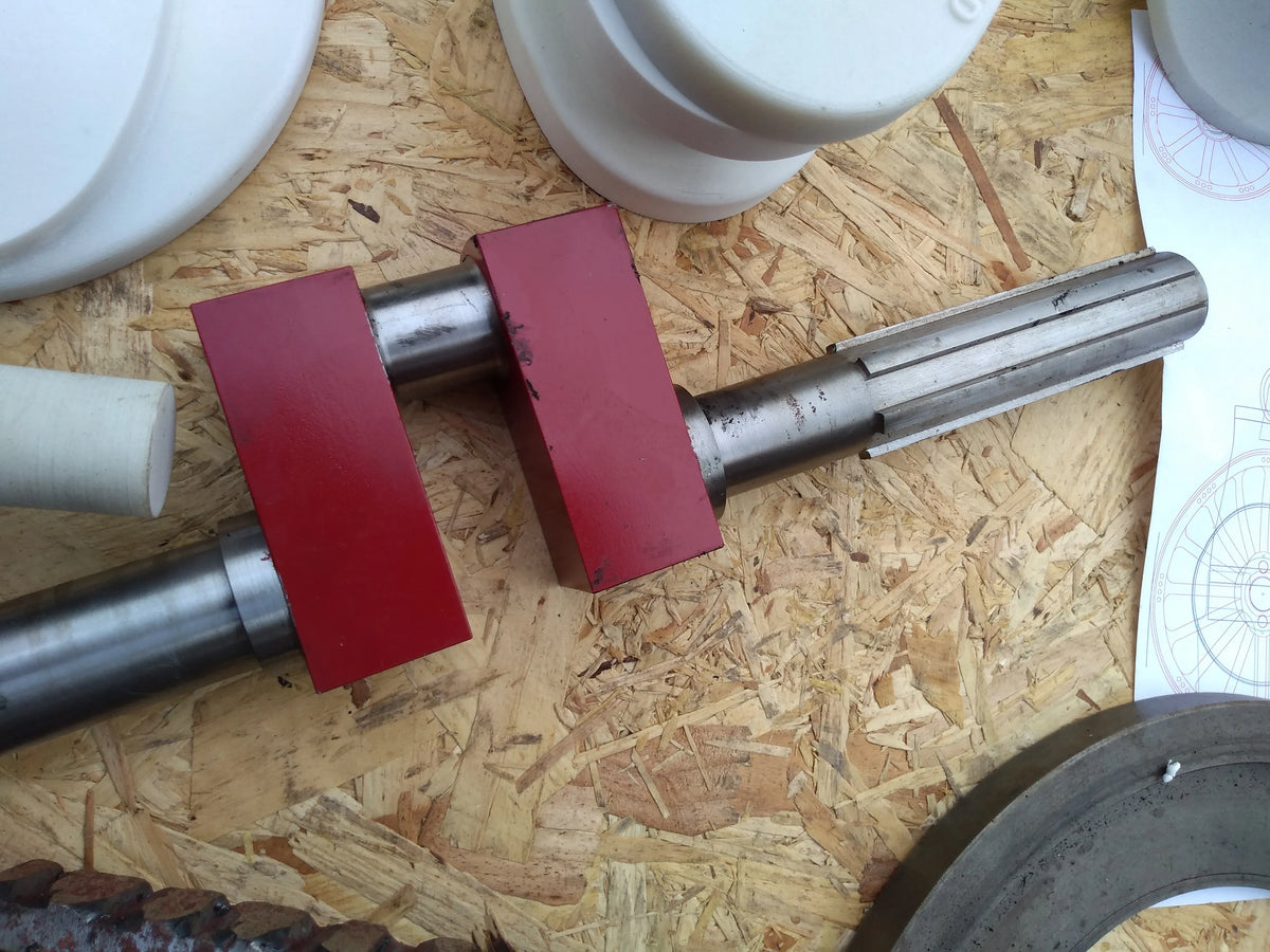 Part-built 4 inch scale Burrell agricultural engine