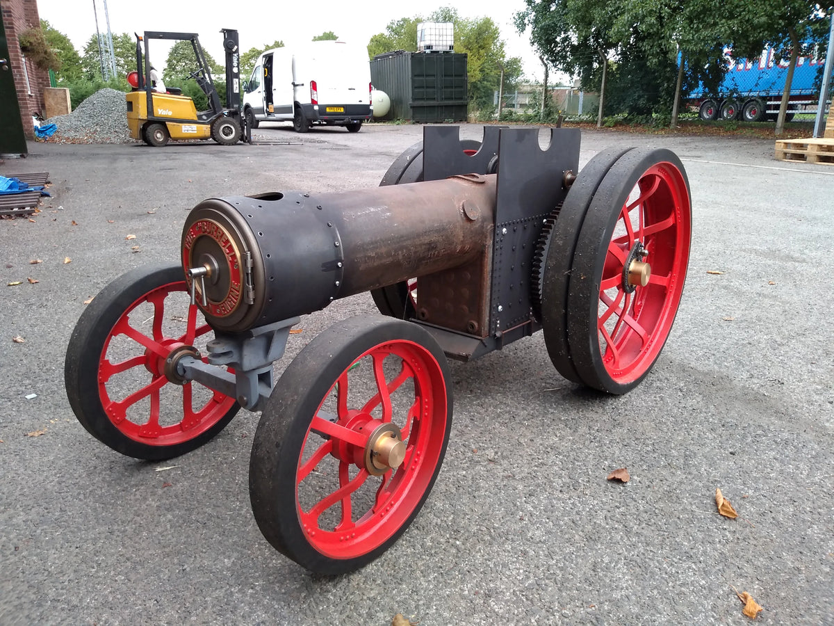 Part-built 4 inch scale Burrell agricultural engine
