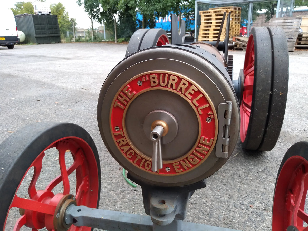 Part-built 4 inch scale Burrell agricultural engine