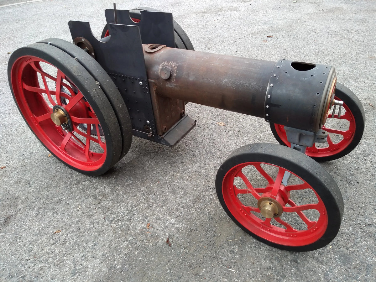 Part-built 4 inch scale Burrell agricultural engine