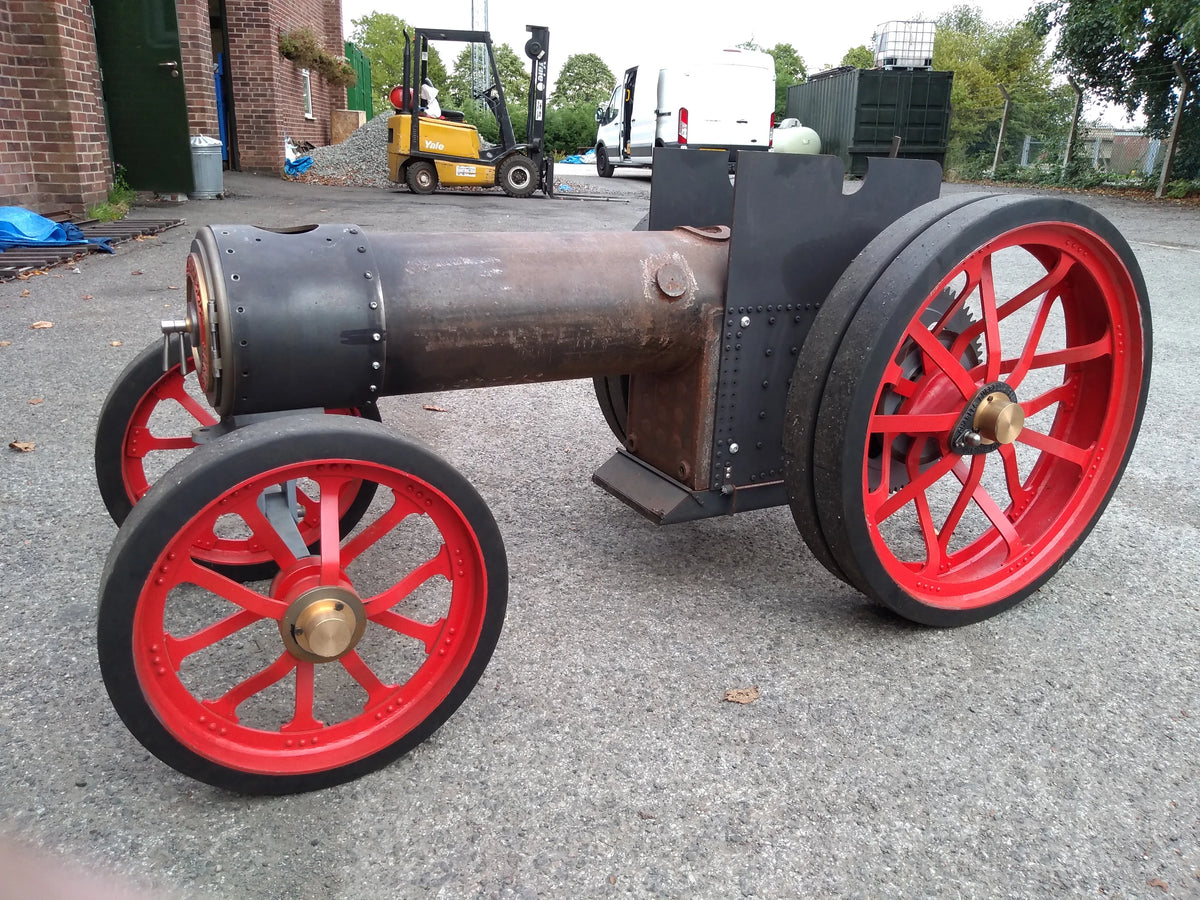 Part-built 4 inch scale Burrell agricultural engine