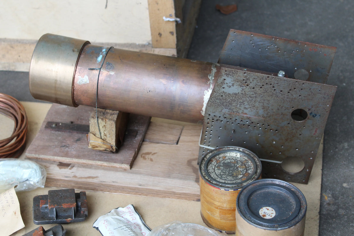 Part-built 1 1/2 inch scale Allchin agricultural engine
