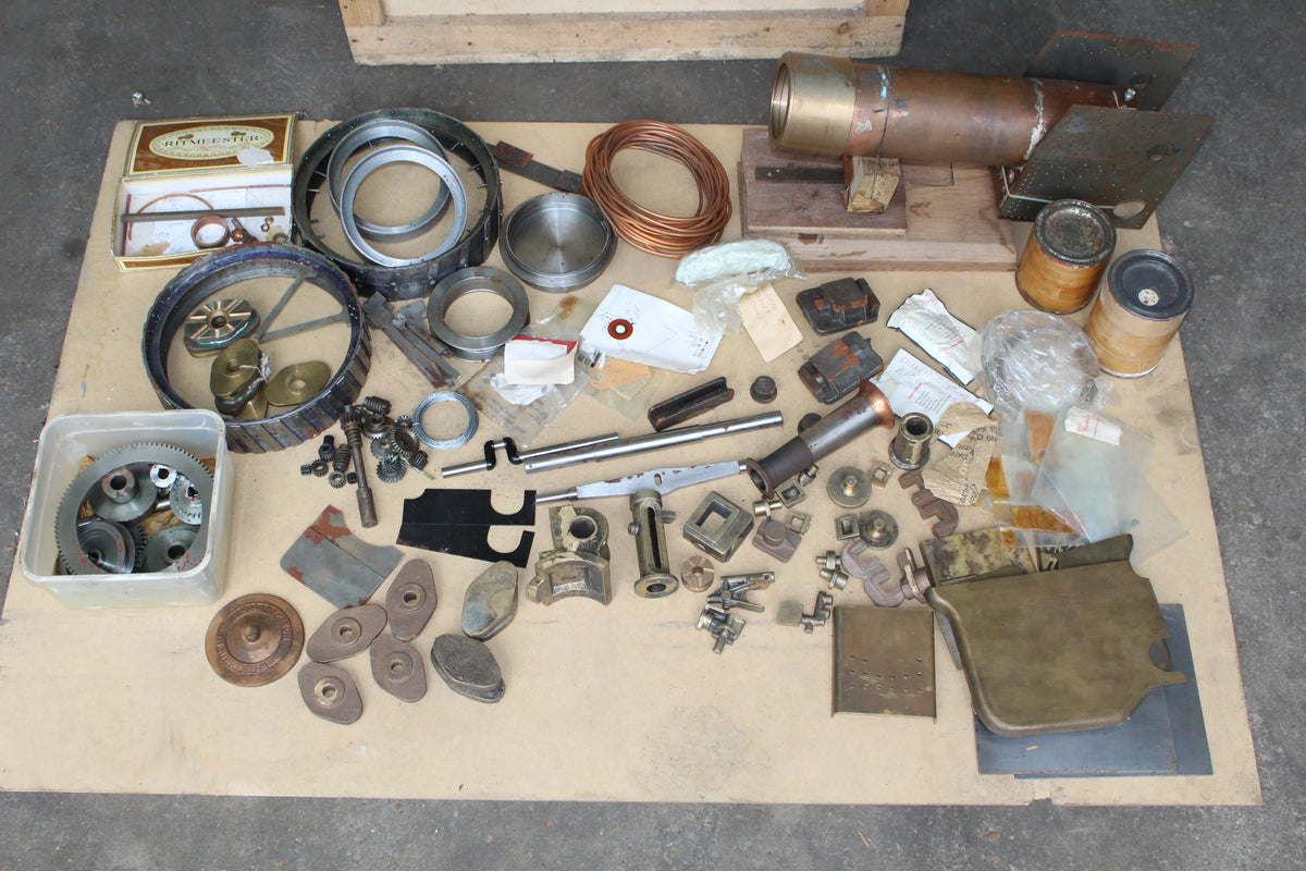 Part-built 1 1/2 inch scale Allchin agricultural engine
