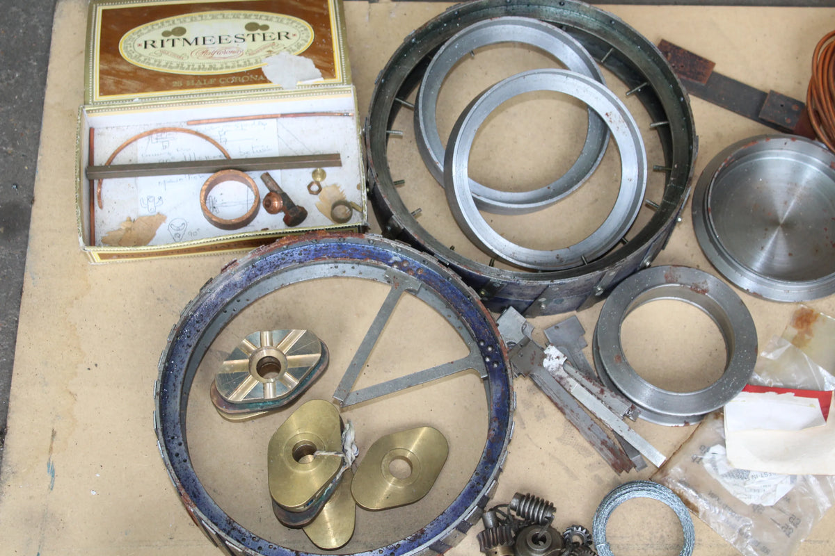 Part-built 1 1/2 inch scale Allchin agricultural engine