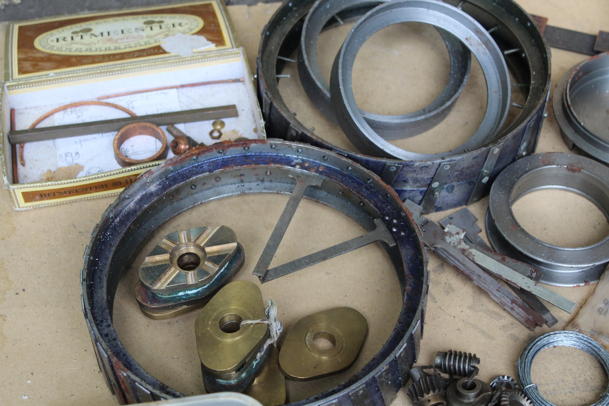 Part-built 1 1/2 inch scale Allchin agricultural engine