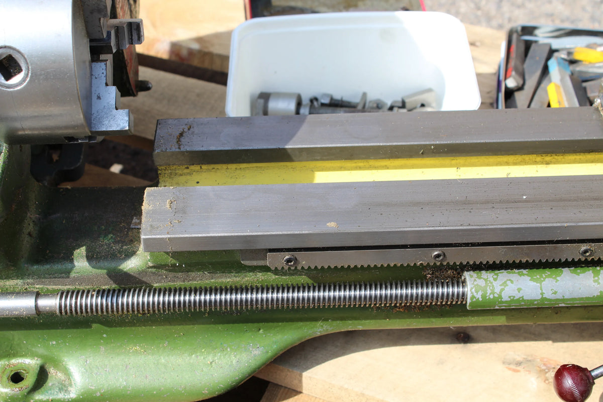 Myford ML7 lathe with tooling