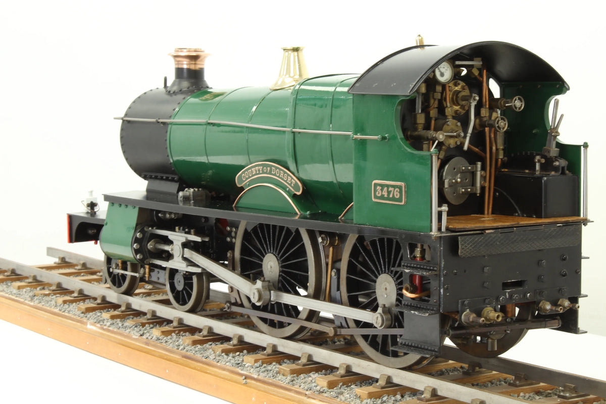 3 1/2 inch gauge "County of Dorset" 4-4-0