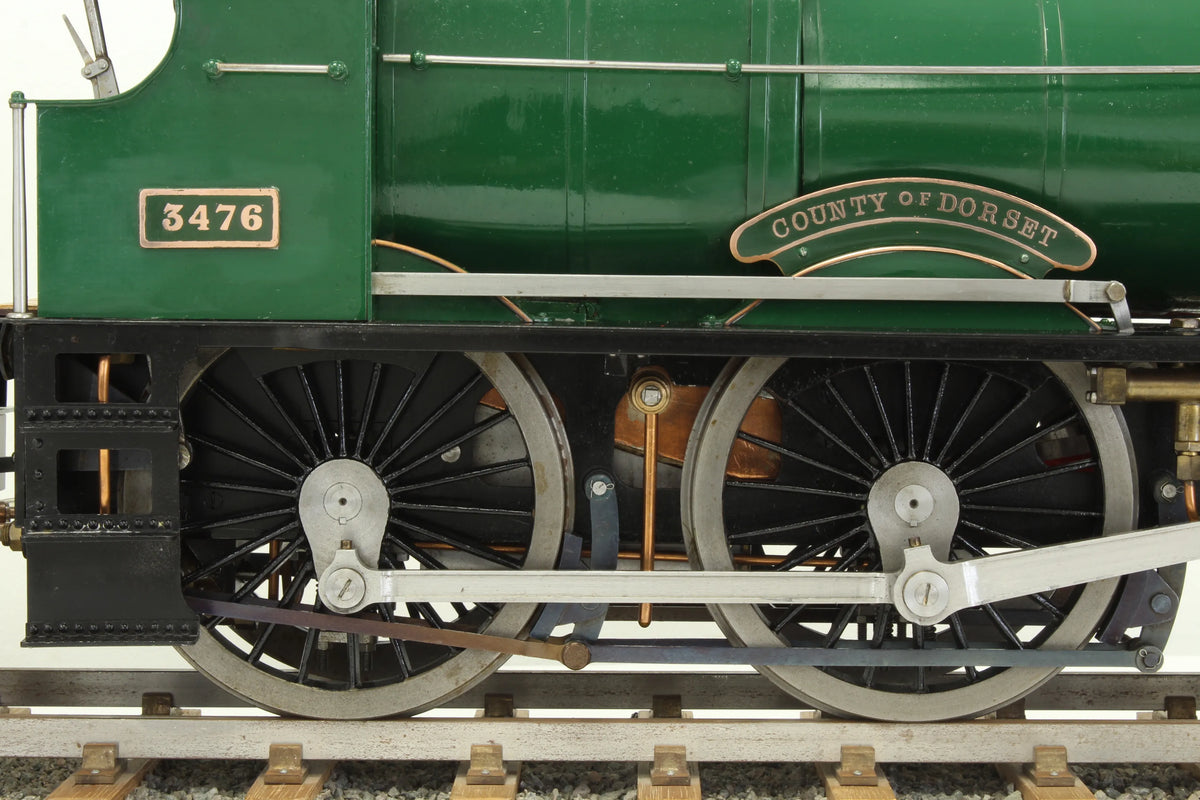 3 1/2 inch gauge "County of Dorset" 4-4-0