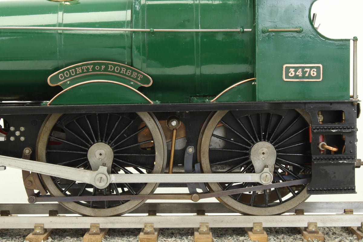 3 1/2 inch gauge "County of Dorset" 4-4-0