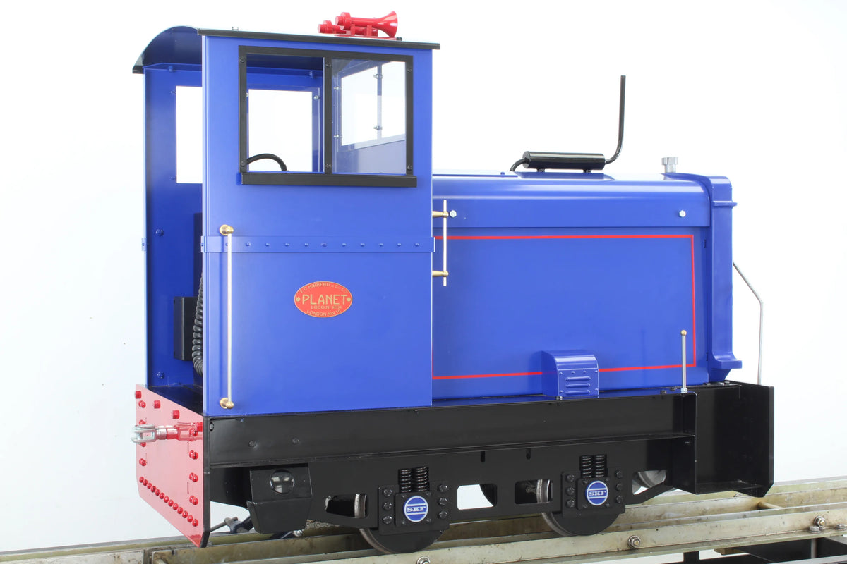 7 1/4 inch gauge Maxitrak "Planet II" 0-4-0 battery electric