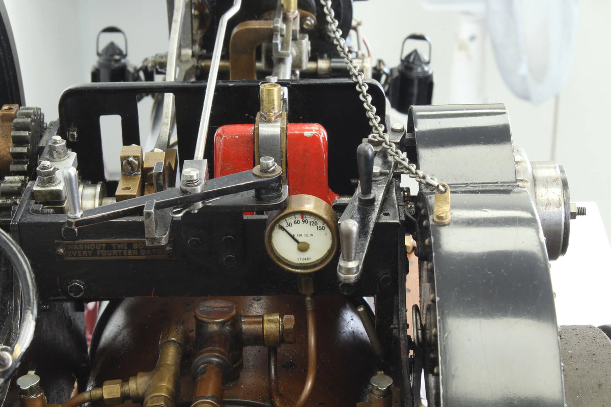 2 inch scale Durham & North Yorkshire traction engine