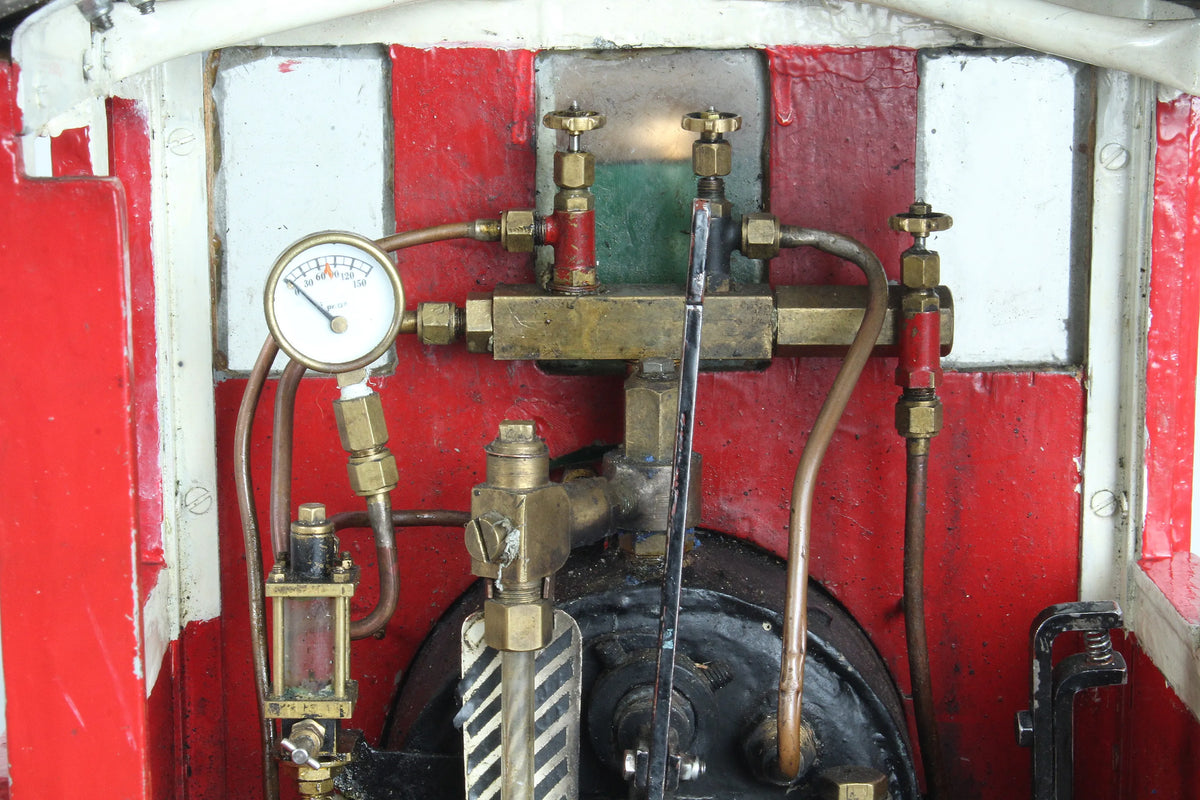 5 inch gauge "Marie E" with braked driving truck