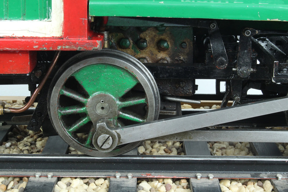 5 inch gauge "Marie E" with braked driving truck