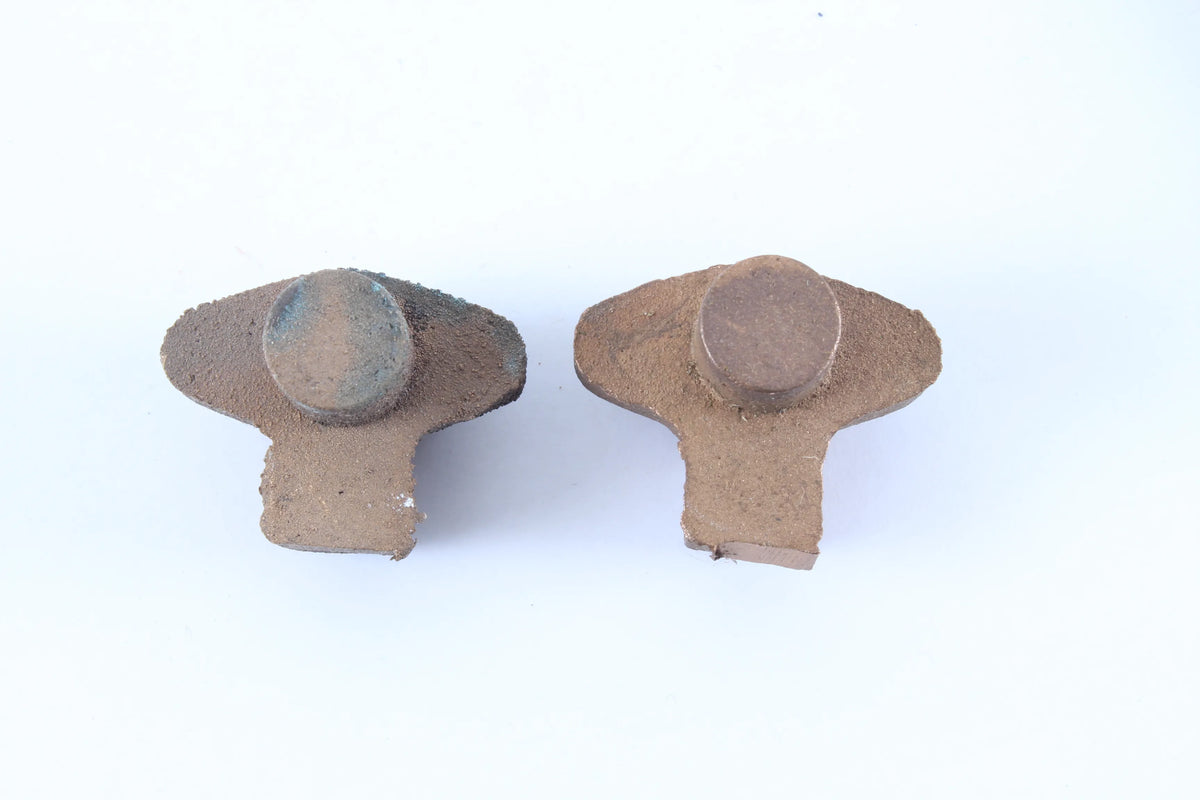 Stuart steam pump castings with part-built pump