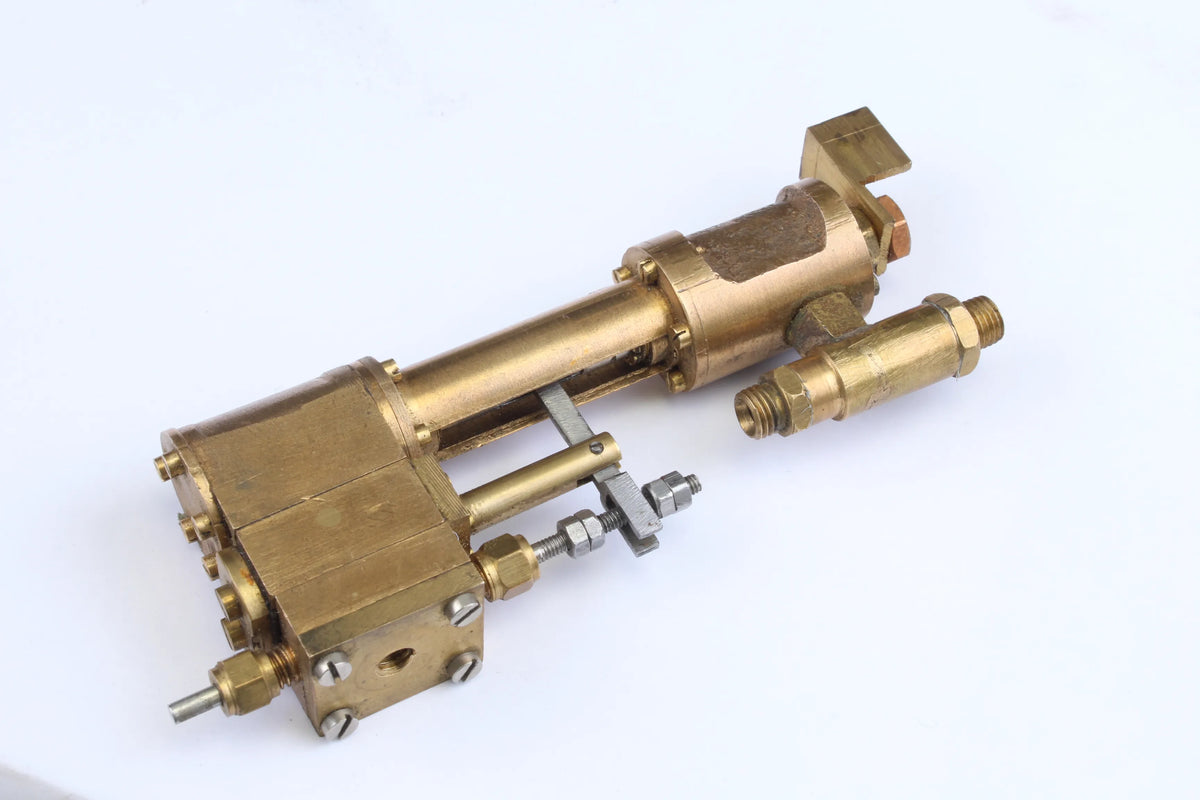Small scratch-built steam pump