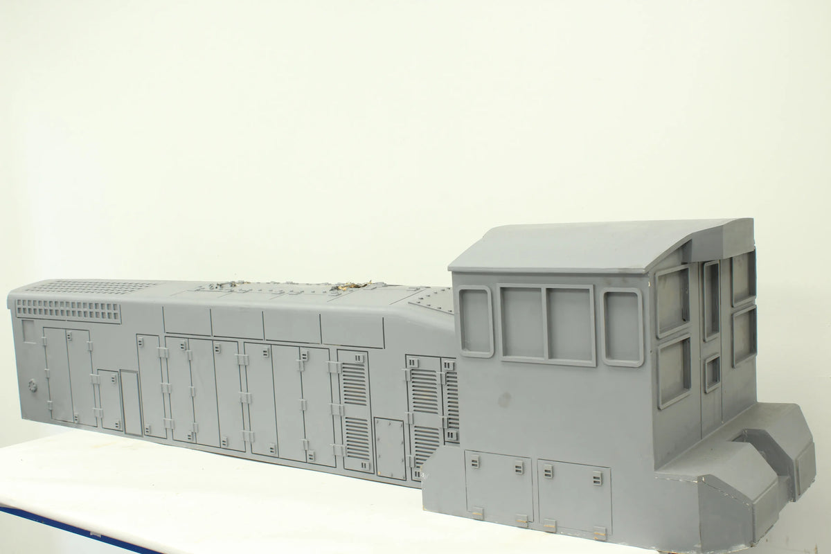Part-built 7 1/4 inch gauge EMD SW1500 battery-electric
