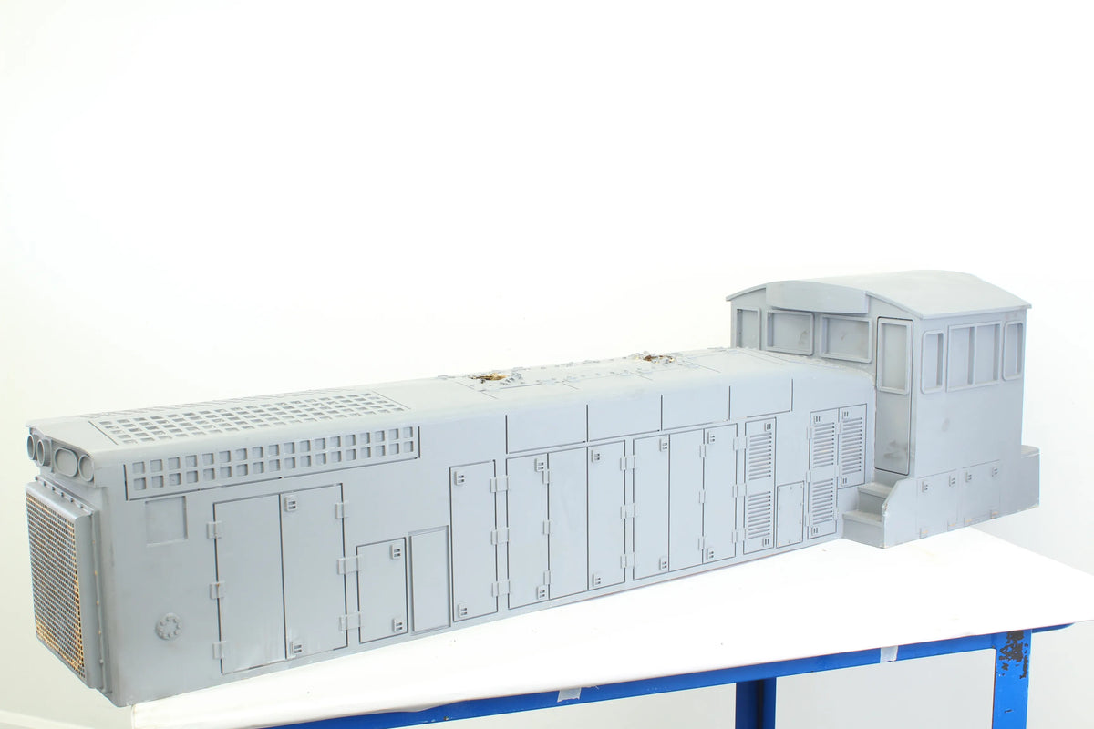 Part-built 7 1/4 inch gauge EMD SW1500 battery-electric