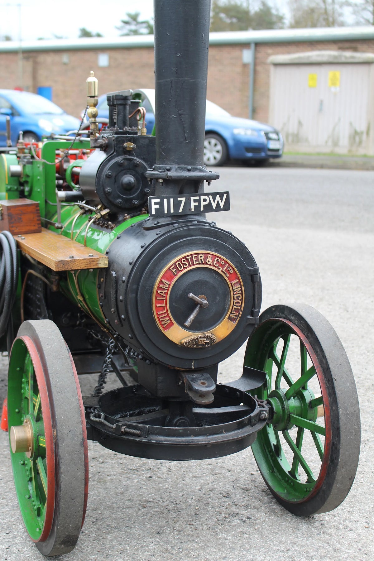 4 inch scale Foster agricultural engine