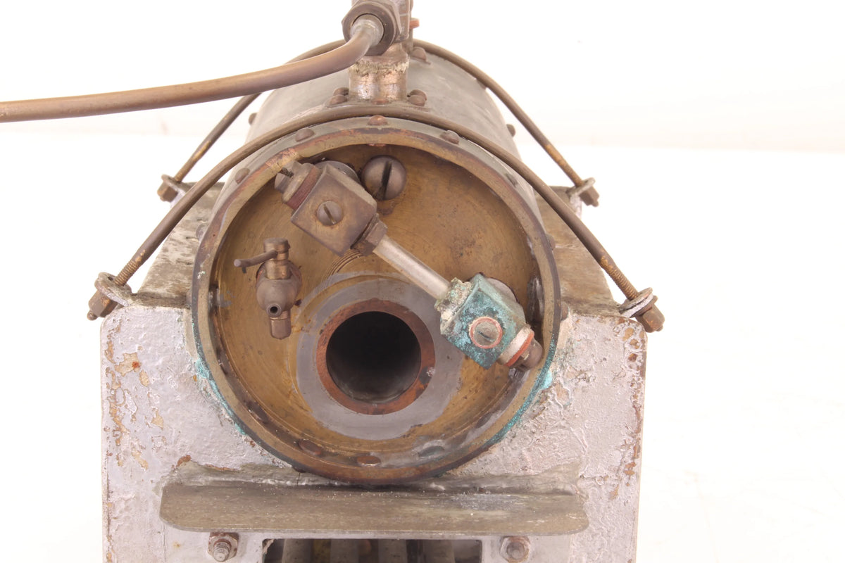 Vintage gas-fired boiler