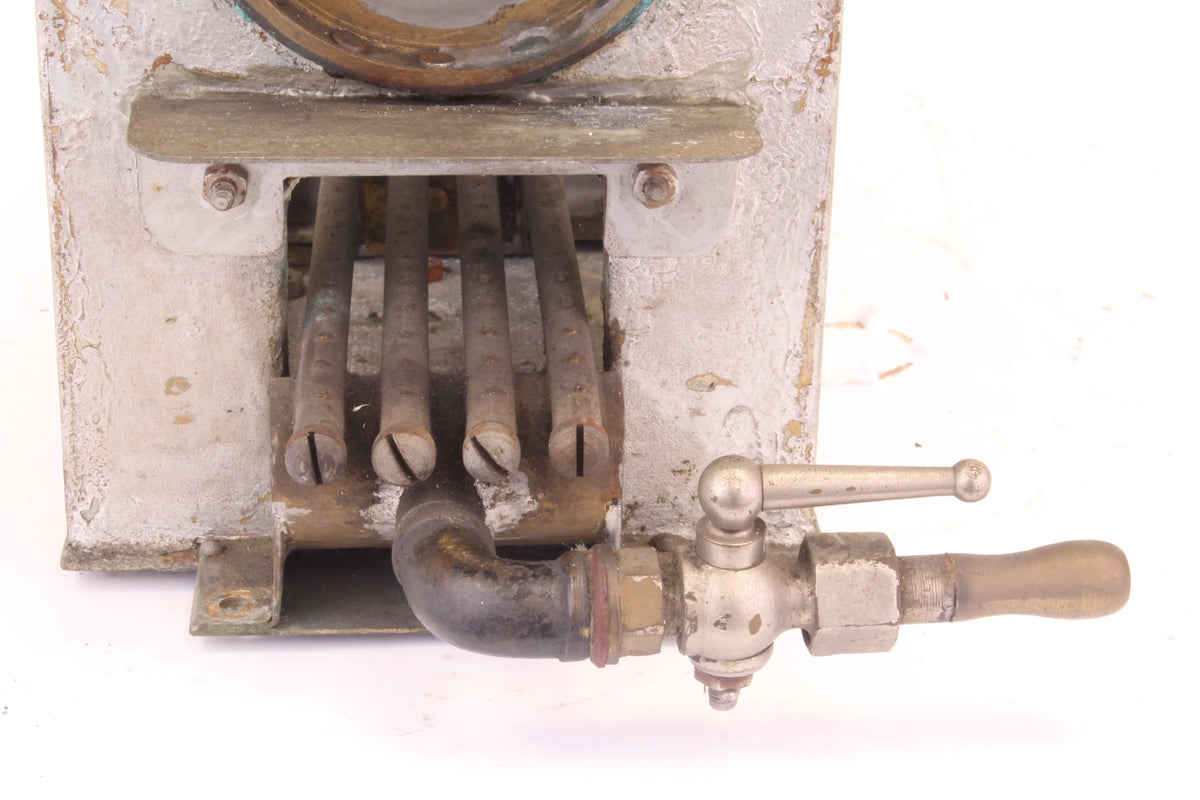 Vintage gas-fired boiler