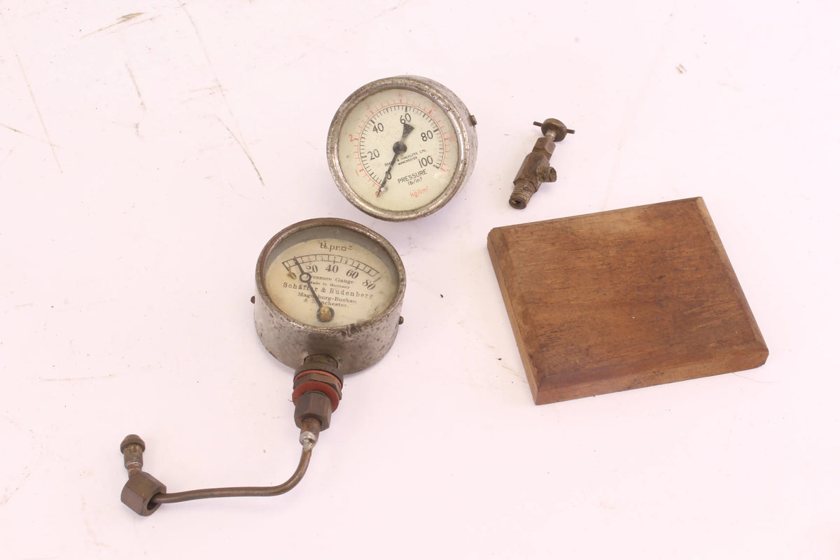 Vintage gas-fired boiler