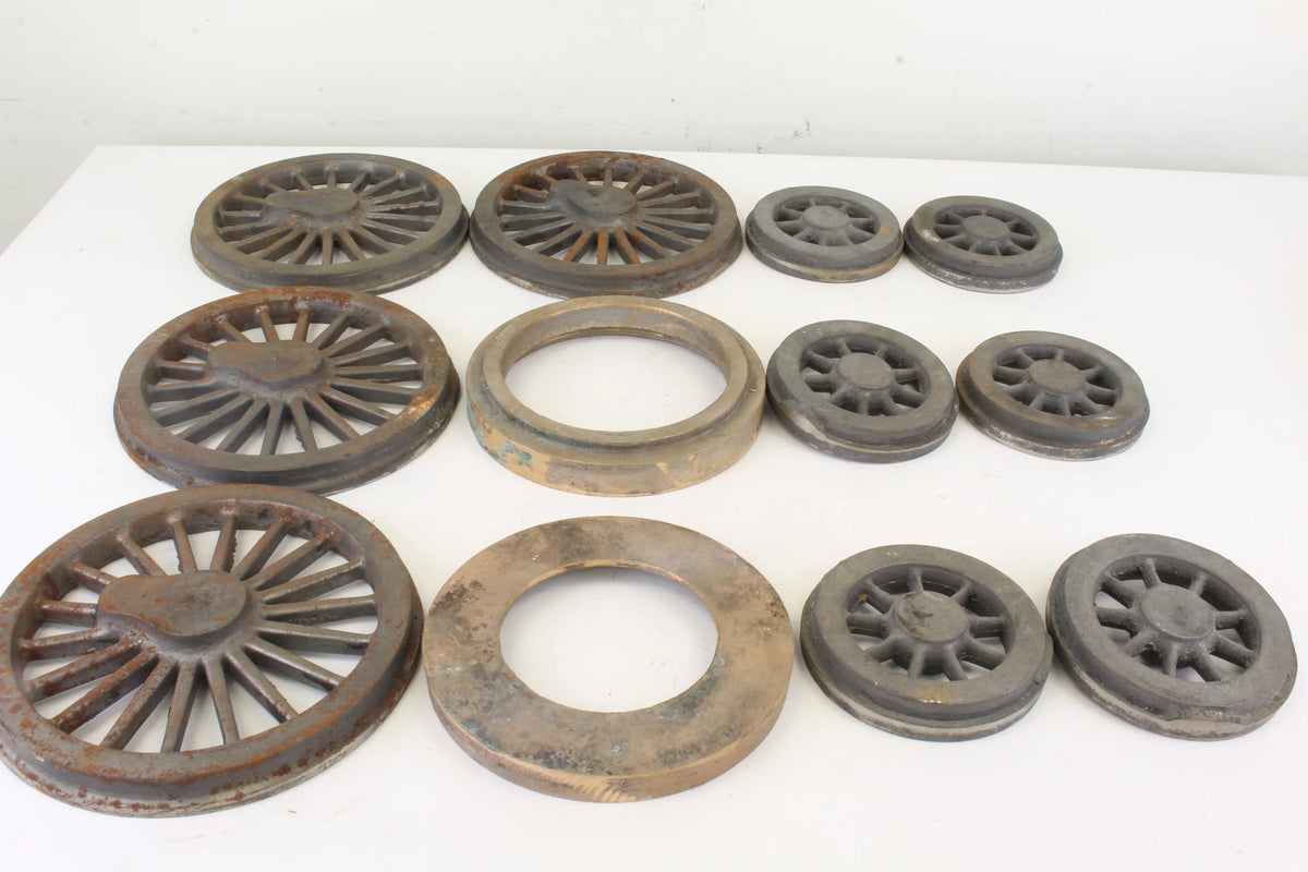7 1/4 inch gauge Adams Radial tank frames & castings