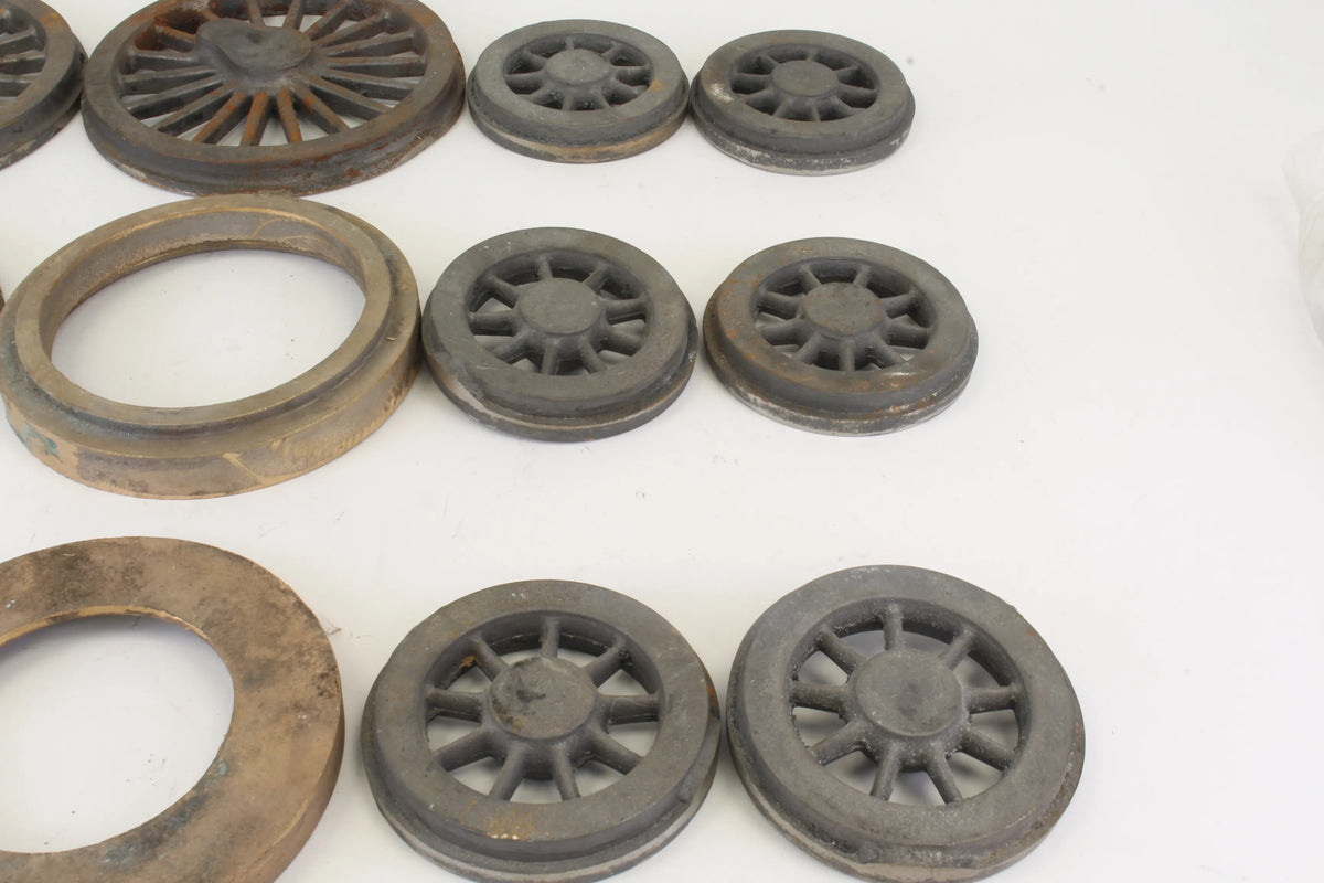 7 1/4 inch gauge Adams Radial tank frames & castings